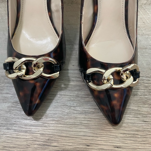 Nine West Ezzie 3 Pump | size 7 1/2 | Leopard | heels - Picture 3 of 7